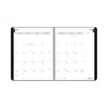 Blueline Academic Monthly Planner, 11 x 8.5, Black Cover, 14-Month (July to Aug): 2022 to 2023 CA701.BLK